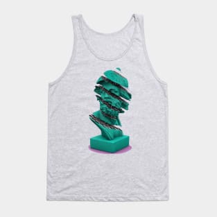 Vaporwave HOLOGRAPHIC greek statue Tank Top